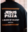 【限定展開】JESUS PIZZA×FREAK'S STORE/ジーザスピザ 別注 ビッグシルエット バックプリント クルーネックTシャツ