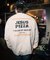 【限定展開】JESUS PIZZA×FREAK'S STORE/ジーザスピザ 別注 ビッグシルエット バックプリント クルーネックTシャツ