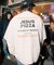 【限定展開】JESUS PIZZA×FREAK'S STORE/ジーザスピザ 別注 ビッグシルエット バックプリント クルーネックTシャツ