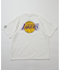 別注NBA BIGロゴ レイカーズロゴ ワッペンTEE ショートスリーブ カットソー/LOS ANGELES LAKERS