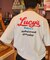 【限定展開】LUCY'S BAKERY×FREAK'S STORE/ルーシーズベーカリー 別注 ビッグシルエット バックプリント クルーネックTシャツ