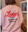 【限定展開】LUCY'S BAKERY×FREAK'S STORE/ルーシーズベーカリー 別注 ビッグシルエット バックプリント クルーネックTシャツ