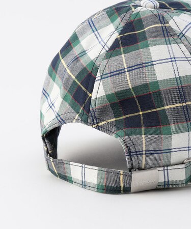 Oxbridge tartan sports cap/オックスブリッジ タータン スポーツキャップ