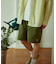TOWN CRAFT×FREAK'S STORE/タウンクラフト 別注 The FOX ワンポイント ナイロンイージーショーツ/リラックスフィット
