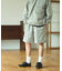 TOWN CRAFT×FREAK'S STORE/タウンクラフト 別注 The FOX ワンポイント ナイロンイージーショーツ/リラックスフィット
