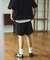 TOWN CRAFT×FREAK'S STORE/タウンクラフト 別注 The FOX ワンポイント ナイロンイージーショーツ/リラックスフィット