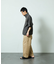 ストレッチナイロン半袖ハーフスナップシャツ