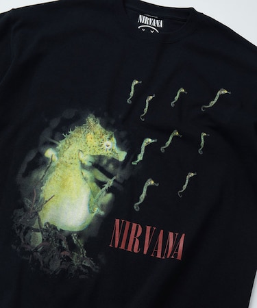 NIRVANA」 ALL APOLOGIES TEE/ニルヴァーナ プリント グラフィック 