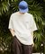 【限定展開】Cream Ecoes×FREAK'S STORE/クリームエコーズ 別注 ビッグシルエット バックプリント クルーネックTシャツ