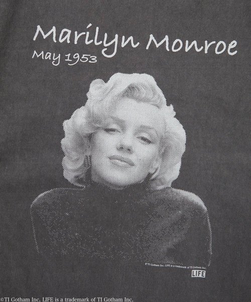 別注 マリリン・モンロー コラボフォト Tシャツ/SP LIFE Marilyn Monroe Dot  Tee｜フリークスストアの通販｜&mall（アンドモール）三井ショッピングパーク公式通販