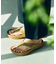 W- FLIP FLOP/リカバリーサンダル 厚底 トングタイプ