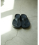 W- FLIP FLOP/リカバリーサンダル 厚底 トングタイプ