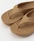W- FLIP FLOP/リカバリーサンダル 厚底 トングタイプ
