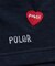 【限定展開】POLeR×FREAK'S STORE/ポーラー 別注 ワイドシルエット ワンポイント刺繍 ミニ裏毛 イージーショーツ