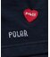 【限定展開】POLeR×FREAK'S STORE/ポーラー 別注 ワイドシルエット ワンポイント刺繍 ミニ裏毛 イージーショーツ