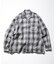 Magazine Pocket  Open Collar Shirt(Ombre)/マガジンポケット オープンカラーシャツ オンブレチェック