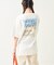 BICOLOR POSTER TEE / バイカラーポスターTシャツ