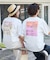 BICOLOR POSTER TEE / バイカラーポスターTシャツ