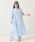 インドボイルショートスリーブシャツフレアワンピース