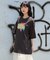 蛍光カラープリントTシャツ