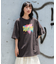 蛍光カラープリントTシャツ