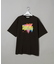 蛍光カラープリントTシャツ