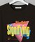 蛍光カラープリントTシャツ
