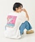 キースへリングバックプリントTシャツ