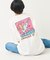 キースへリングバックプリントTシャツ