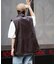 M65 フェイクレザーベスト