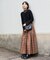 ラウンドティアードスカート