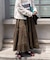 ラウンドティアードスカート
