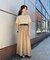 別注 wide pleats skirt / 別注ワイド プリーツ スカート