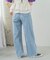 別注TUCK CURVE WIDE DENIM / 別注 タック カーブ ワイド デニム / カーブパンツ