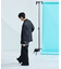 リラックスフィット レース編み オープンカラーL/Sシャツ/ロングスリーブ