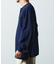 限定展開 9オンス Heavyweight ビッグシルエット ヘンリーネック ロングスリーブTシャツ/ヘビーウェイト/ロンTEE