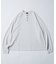 限定展開 9オンス Heavyweight ビッグシルエット ヘンリーネック ロングスリーブTシャツ/ヘビーウェイト/ロンTEE