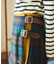 別注 Combination Fashion Maxi Kilt/コンビネーション ファッション マキシ キルト/チェック ロングスカート