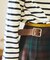 別注 Combination Fashion Maxi Kilt/コンビネーション ファッション マキシ キルト/チェック ロングスカート