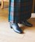 別注 Combination Fashion Maxi Kilt/コンビネーション ファッション マキシ キルト/チェック ロングスカート