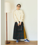 別注 Combination Fashion Maxi Kilt/コンビネーション ファッション マキシ キルト/チェック ロングスカート