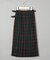 別注 Combination Fashion Maxi Kilt/コンビネーション ファッション マキシ キルト/チェック ロングスカート