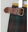 別注 Combination Fashion Maxi Kilt/コンビネーション ファッション マキシ キルト/チェック ロングスカート