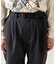 ベルト付き ナイロンパンツ / カーゴパンツ