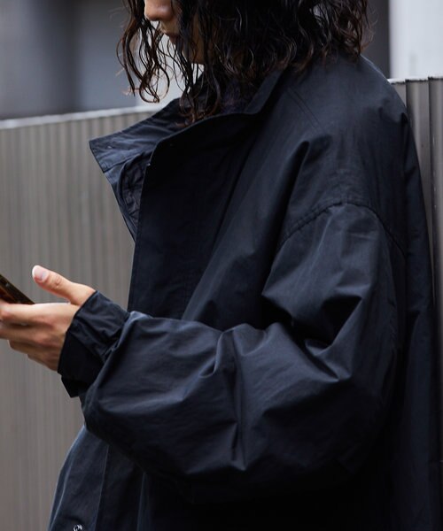 限定展開 ビッグシルエット ライナーセット ショートモッズコート