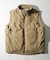 限定展開 ビッグシルエット プリマロフト LEVEL7 ミリタリーベスト/中綿ベスト