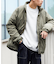 限定展開 ビッグシルエット プリマロフト LEVEL7 JACKET/中綿ミリタリーブルゾン