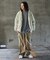 限定展開 ビッグシルエット プリマロフト LEVEL7 JACKET/中綿ミリタリーブルゾン