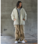限定展開 ビッグシルエット プリマロフト LEVEL7 JACKET/中綿ミリタリーブルゾン