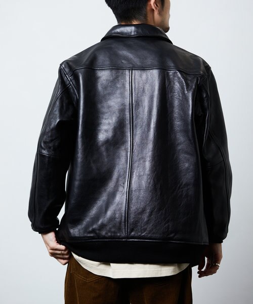 別注 ZIP UP BLOUSON/レザー ブルゾン|フリークスストアの通販|&mall 別注 ZIP UP BLOUSON/レザー ブルゾン|フリークスストアの通販|&mall